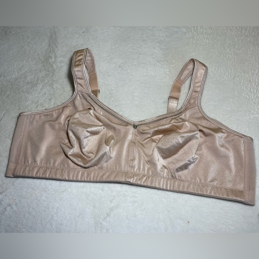 Breezies Shiny Bra tan 48DDD